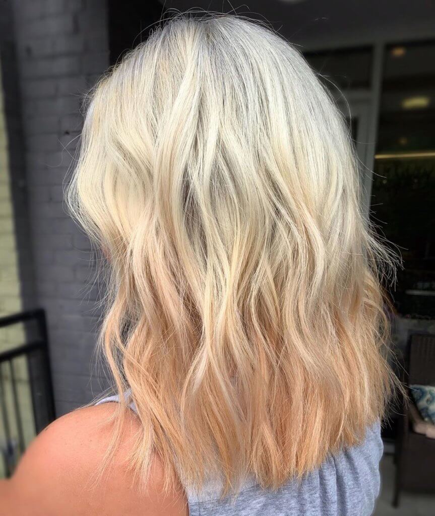 8.Peaches & Cream - If you're looking for some hair color inspiration, see our collected 12 different hair colors and styles.