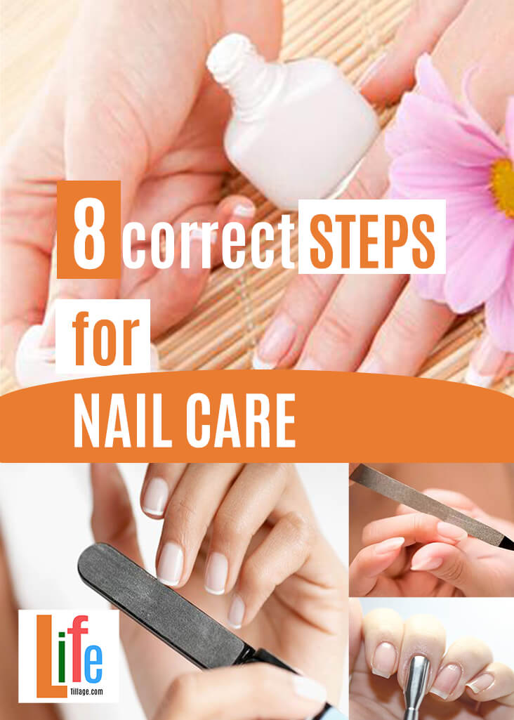 8 correct steps for nail care
