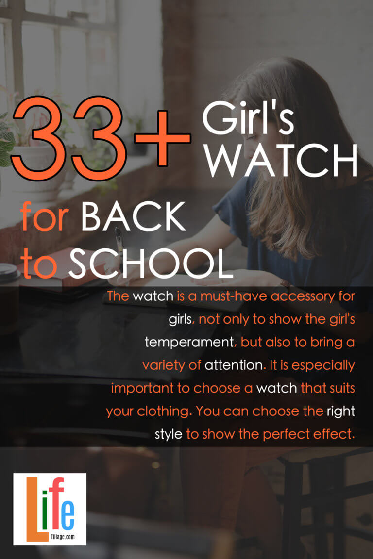 33+ Girl's Watch for Back to School