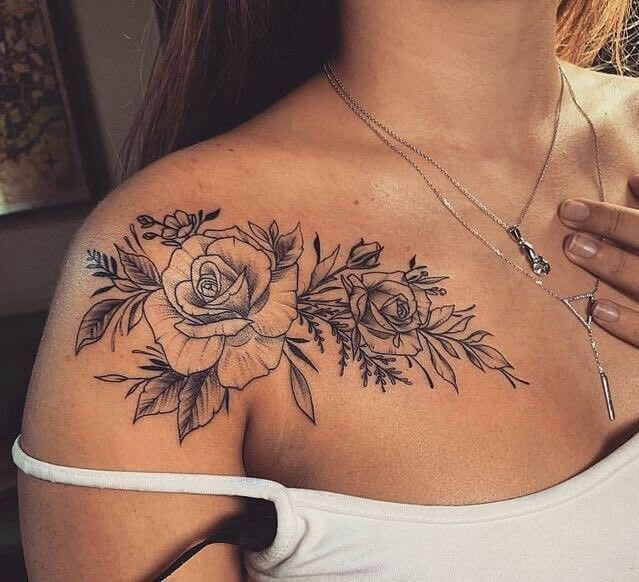 rose tattoos to help beautiful women personalize