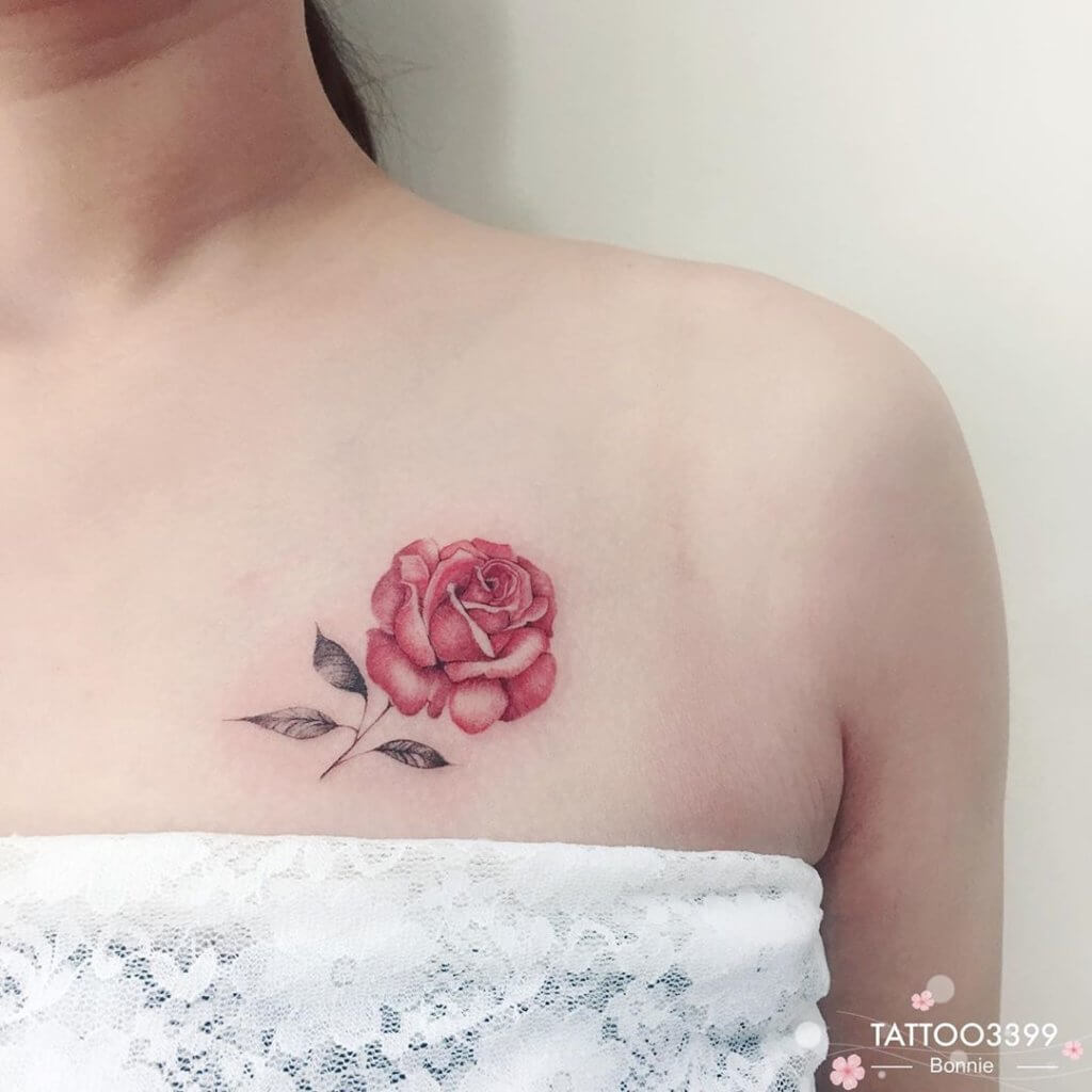 23+ rose tattoos to help beautiful women personalize,choose a tattoo, and try it based on your skin color, story, and personality.